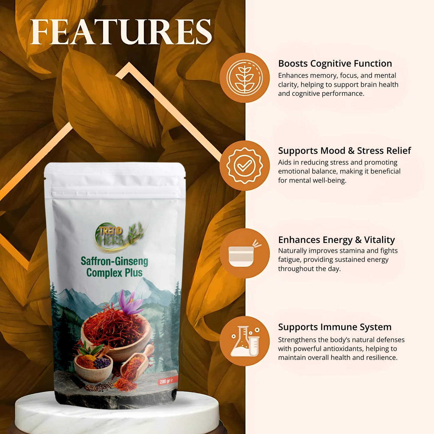 TrendHerbal - Saffron Ginseng